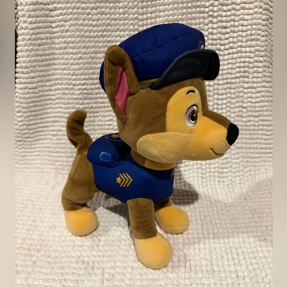 Paw Patrol - Chase Toy in Brown and Blue - Kids' Patrol Pup - stuffed animal - Picture 2 of 5